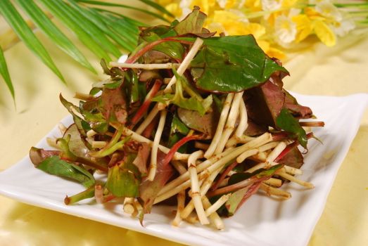 凉拌鱼腥草 凉拌鱼腥草